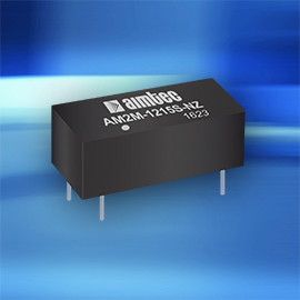 1 and 2 watt DC-DC converter series features very low isolation capacitance