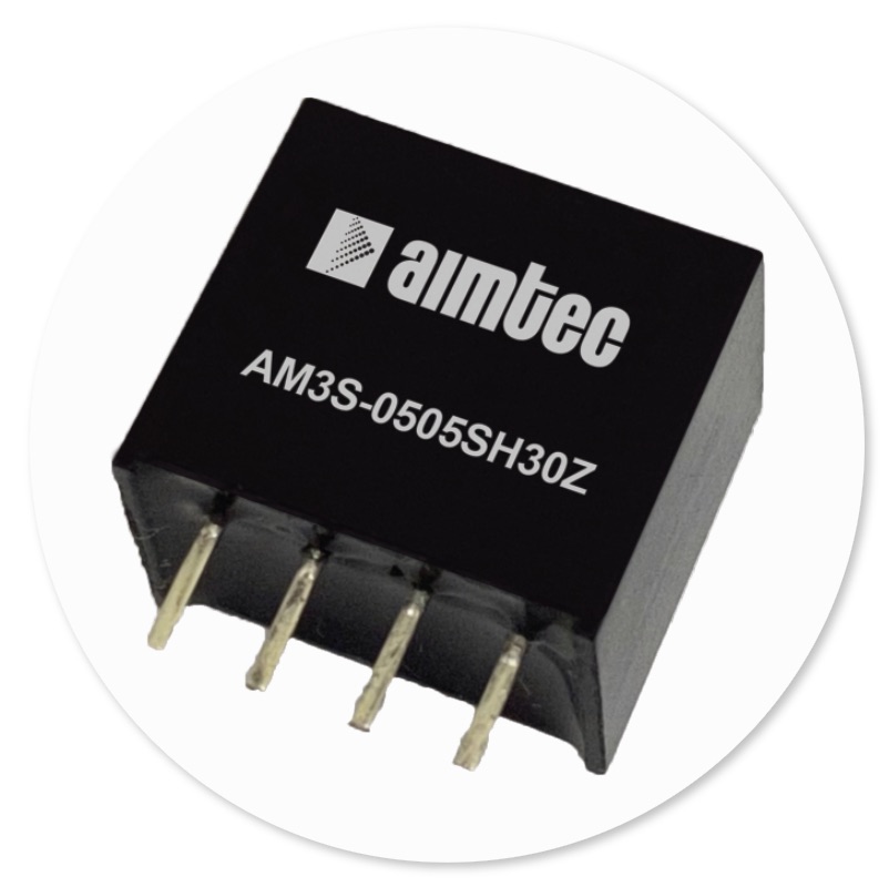 Aimtec Launches a High Isolation 3W DC/DC Converter in a SIP4 Package