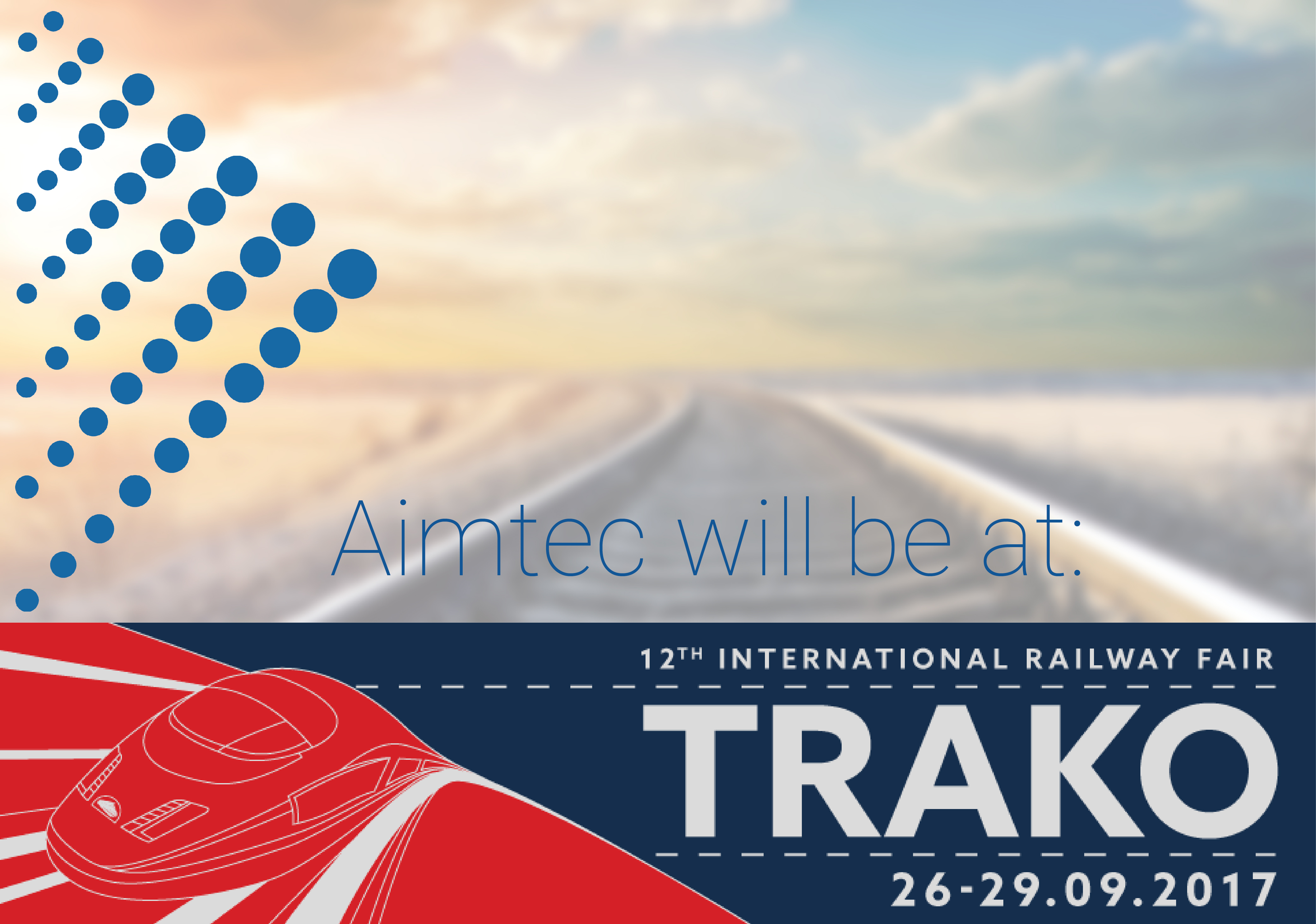 Aimtec will be at TRAKO railway fair